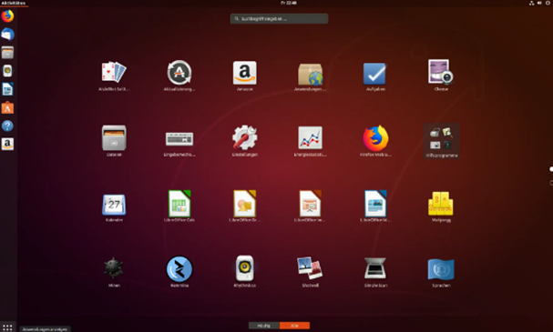 Ubuntu操作系统界面