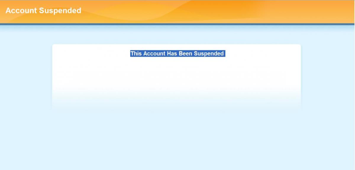“This account has been suspended.”问题分析与解决-IDC情报论坛-资源分享-数据动力