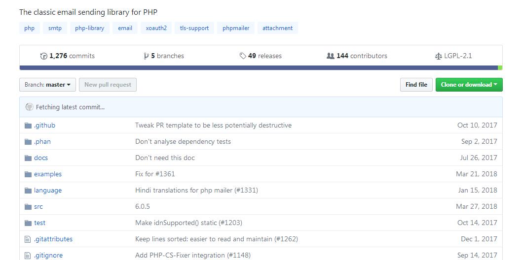 PHPMailer下载和利用PHPMailer发送邮件教程