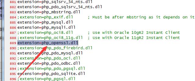 开启openssl