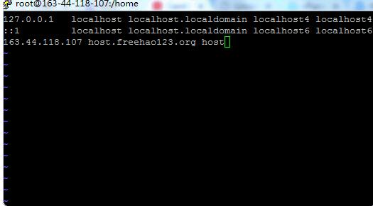 hostname -f 查询
