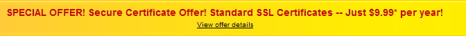 Godaddy SSL证书8月最新优惠