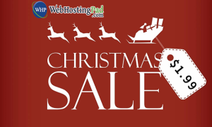 WebHostingPad圣诞特惠活动 美国主机八折促销低至$1.59/月