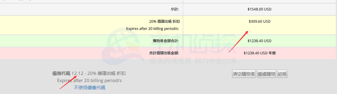 HostEase服务器双12 八折促销活动