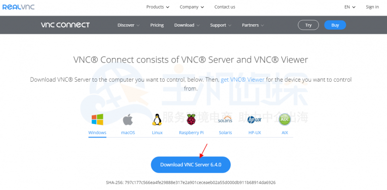 VNC服务器端的应用程序下载