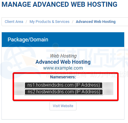 Hostwinds名称服务器怎么查找