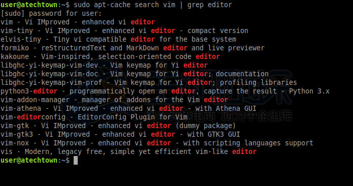 Ubuntu安装VIM