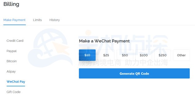 Vultr VPS支付方式