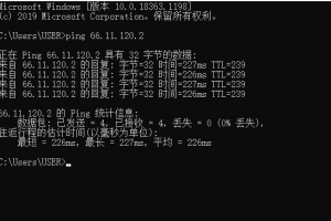 本地ping