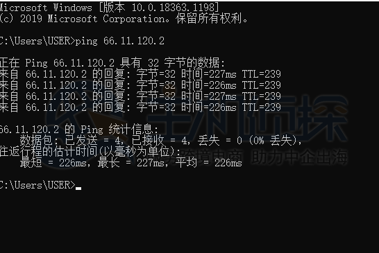 本地ping