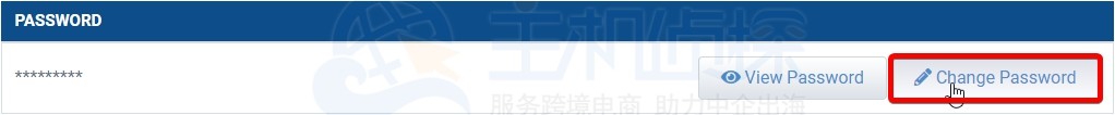 HostWinds美国主机更改管理员密码简单方法