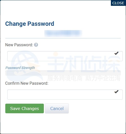 HostWinds美国主机更改管理员密码简单方法