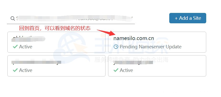 NameSilo域名解析到CloudFlare