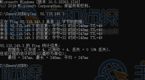 捷克本地ping