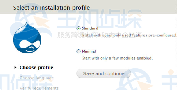 选择安装方式
