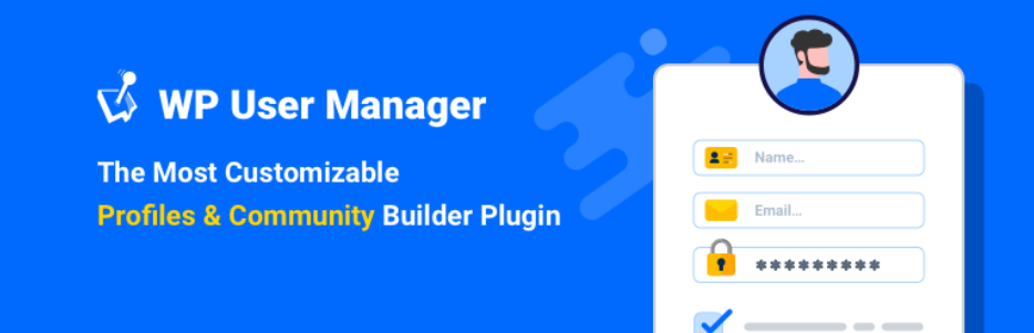 WordPress用户注册表单插件推荐-WP User Manager
