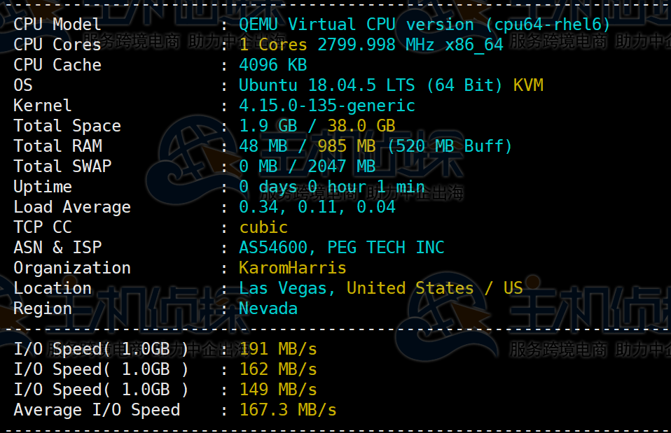 RAKsmart美国CN2 Only VPS主机评测