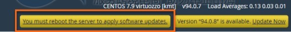 HostGator美国VPS如何更新cPanel版本