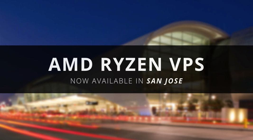 RackNerd AMD Ryzen VPS新增圣何塞机房