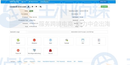 SolusVM控制面板