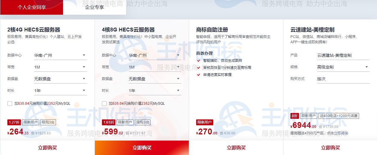 华为云618活动