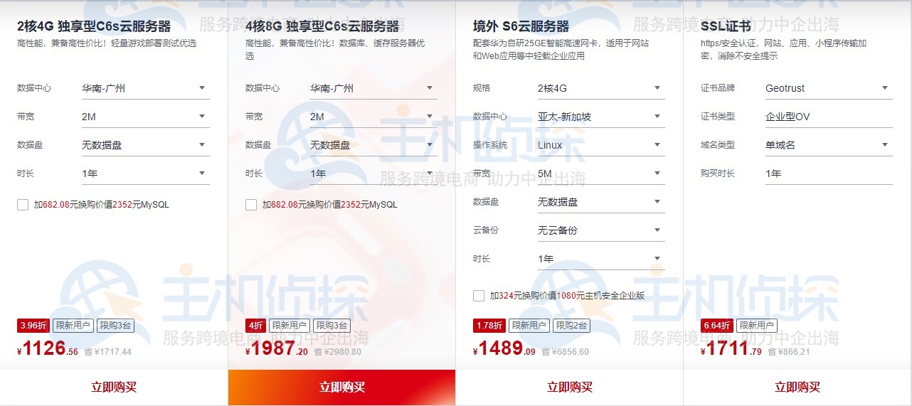 华为云618活动