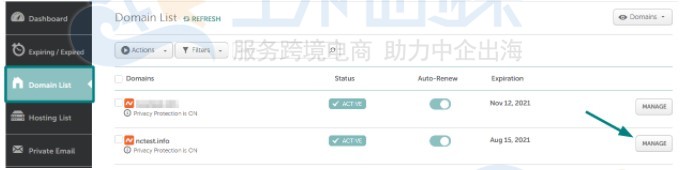 Namecheap域名