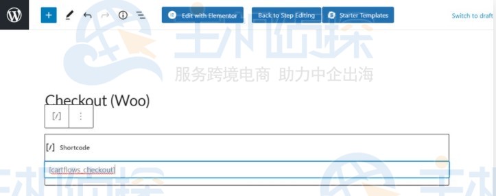 WooCommerce商店自定义结账页面设置
