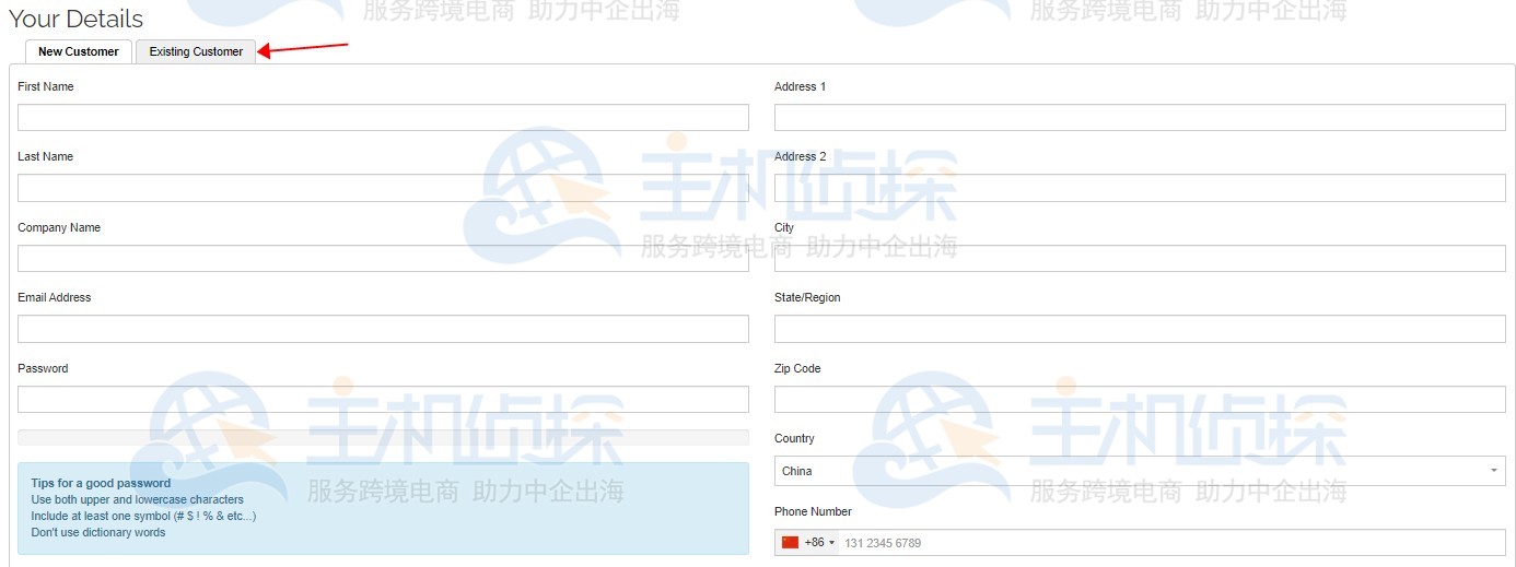 RAKsmart帐户