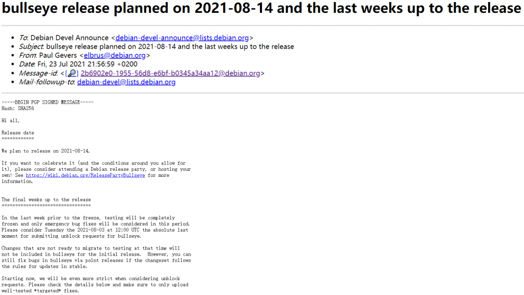 Debian 11