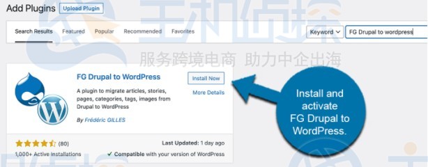 FG Drupal to WordPress