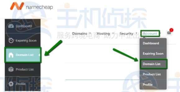 Namecheap域名
