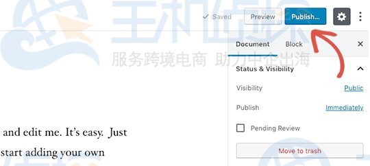 WordPress页面