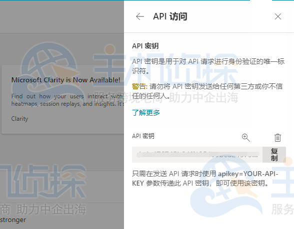 API密钥查看