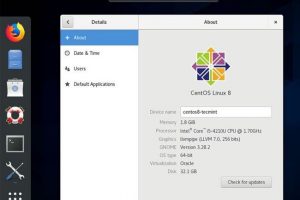 CentOS 8更新和支持时间