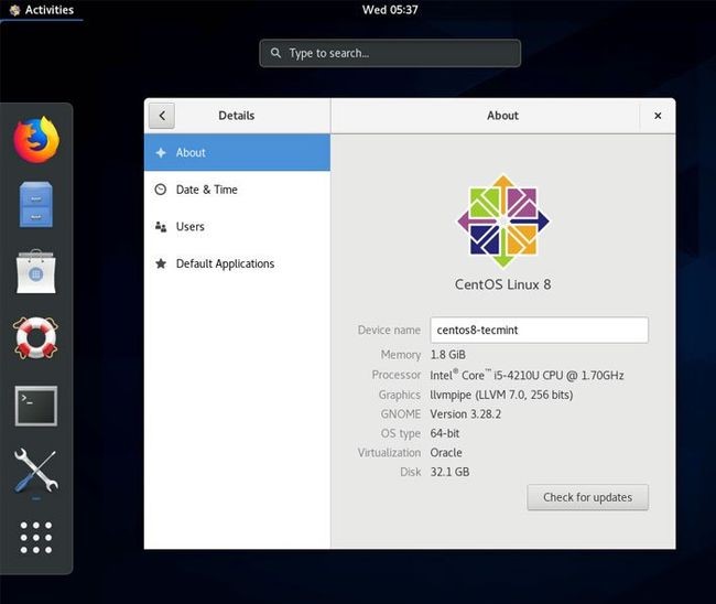 CentOS 8更新和支持时间
