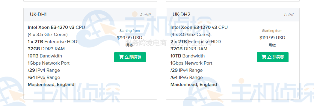 ShockHosting英国服务器HDD机械硬盘