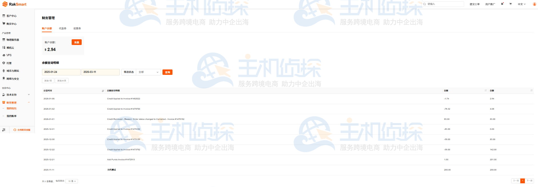 账户余额