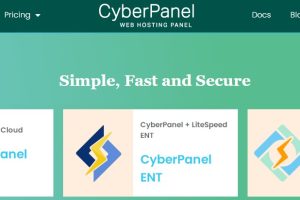 CyberPanel安装教程