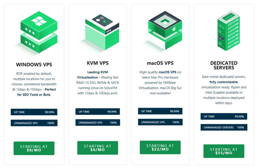 GreencloudVPS租用产品方案价格详情