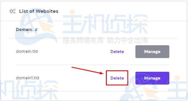 Hostinger虚拟主机里的网站怎么删除