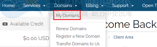 我的域