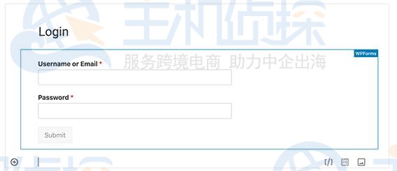 如何在WordPress中添加前端登录页面和部件