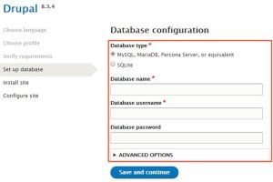 安装Drupal