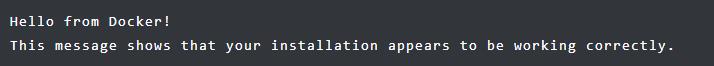 验证Docker