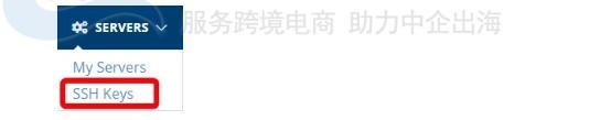 创建一个SSH键