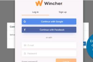 登录Wincher账户