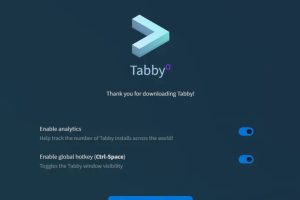 Tabby使用教程