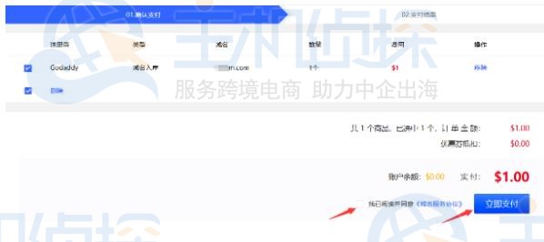 外部域名入库