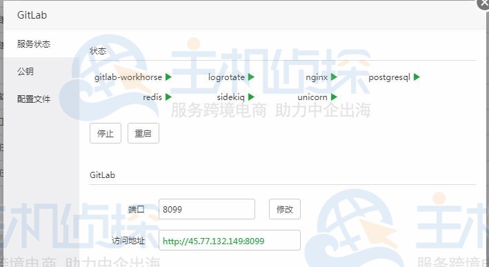 GitLab服务状态